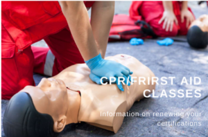 CPR First Aid Class Information